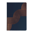 Collins Vanguard Notebook Foil Blue 240 pagine A5