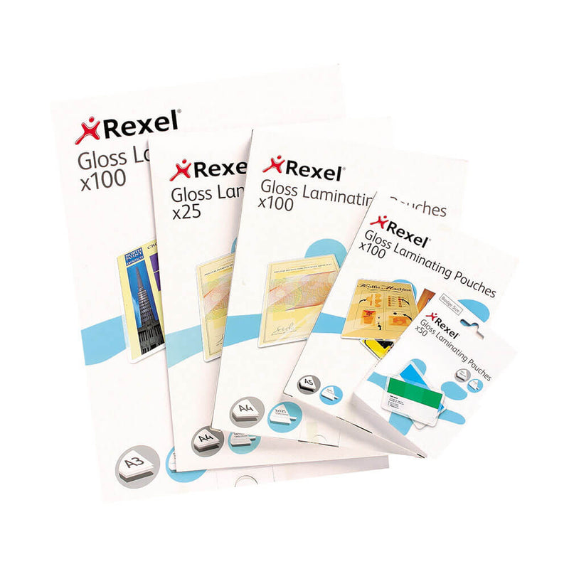 Pochettes de plastification Rexel A4 100pk