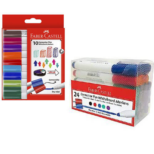 Faber-Castell Connector Whiteboard Markers