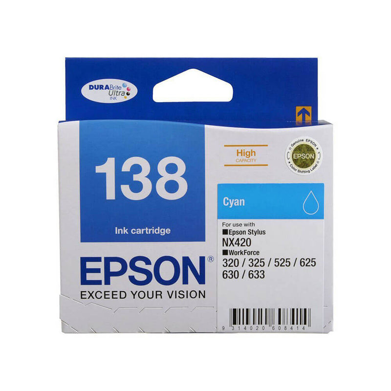 Cartuccia a getto d'inchiostro ad alto rendimento Epson T138