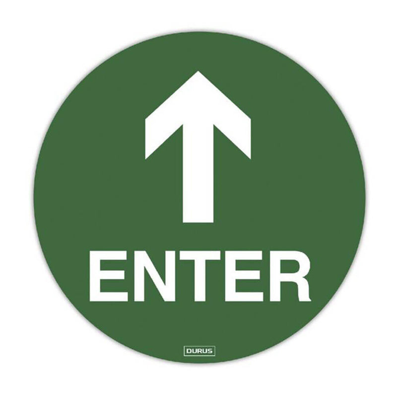  Calcomanía adhesiva para piso Durus (250 mm)