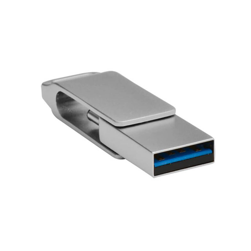 Lecteur de disque de poche Shintaro USB-C et USB-A (Argent)