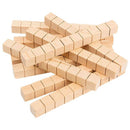 Apprendre peut être amusant Cubes de comptage en bois