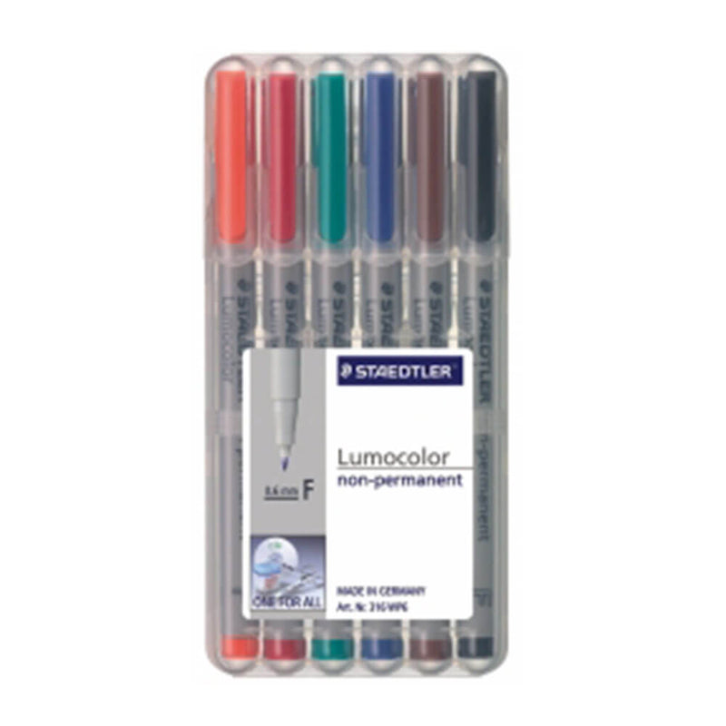 Staedtler marqueur soluble dans l'eau fin assorti