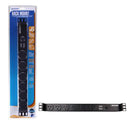  Placa eléctrica de montaje en rack de Jackson Industries (negro)