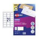  Paquete minorista Label Avery Laser (paquete de 20)