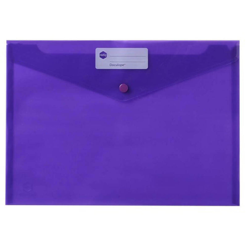 Porte-documents à fermeture à bouton Marbig (A4)