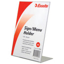  Portacarteles individual vertical inclinado Deflecto