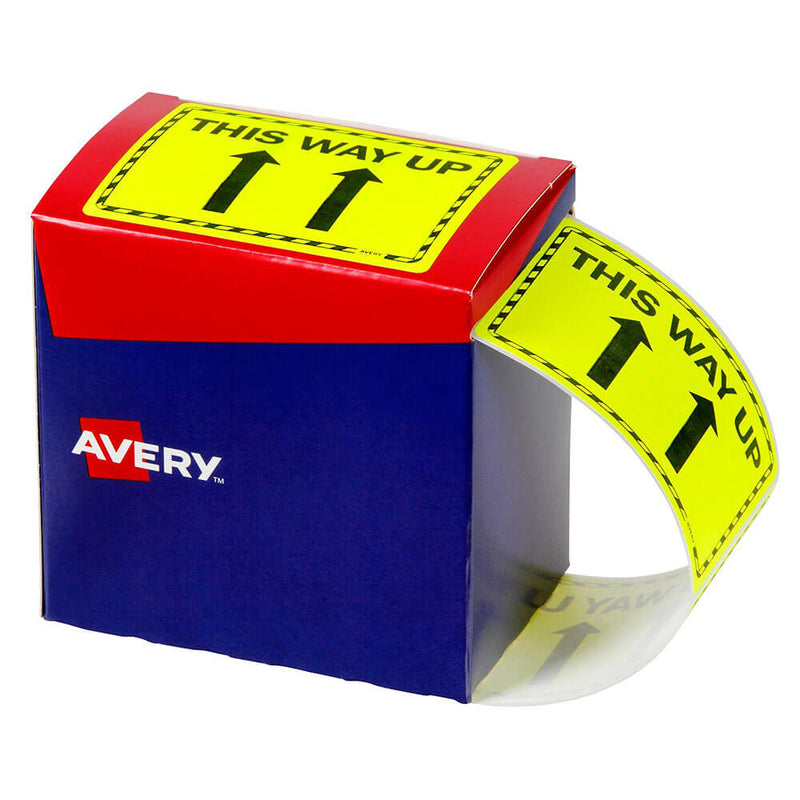  Etiquetas Avery 750uds 75x99,6mm (Amarillo)