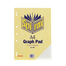 Bloc graphique Spirax A4 25 feuilles (paquet de 10)