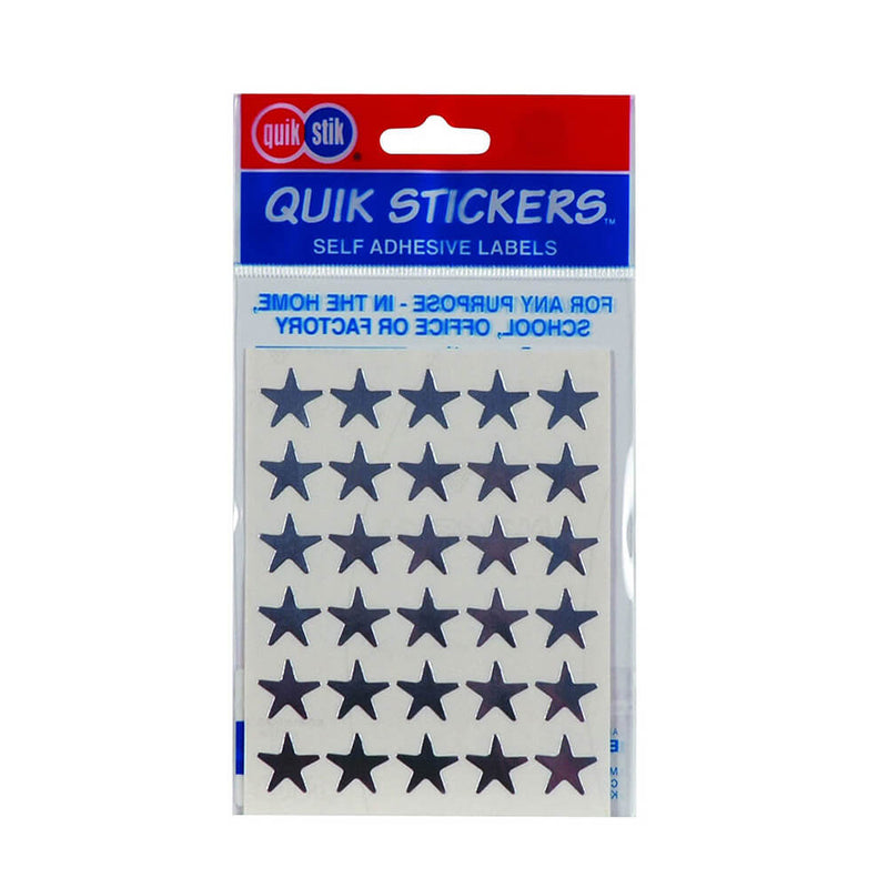  Etiqueta Quik Stik Estrellas (Pack de 10)