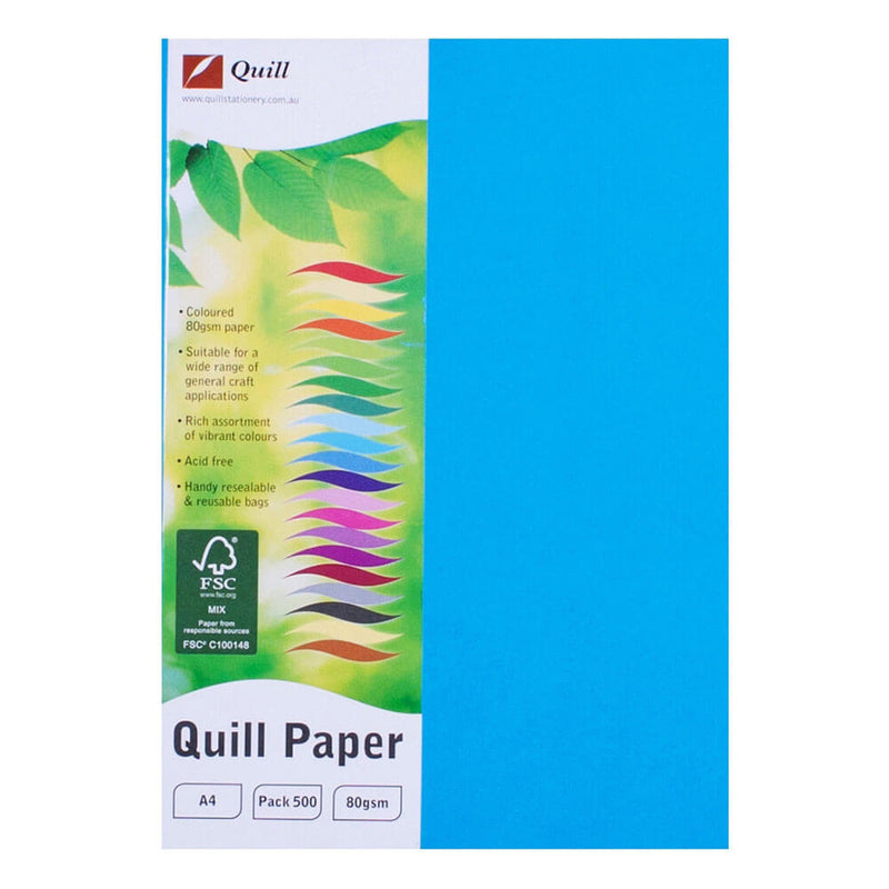  Papel Quill Extra Grande A4 80gsm (500 Hojas)