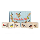 Décalcomanies écologiques Dominos en bois